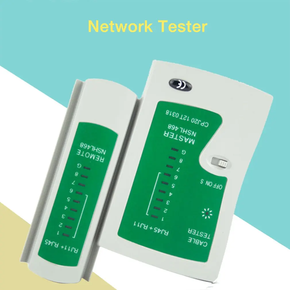 Многофункциональный сетевой тестер Rj45 Rj11 сетевой кабель телефонная линия инструмент двойного использования сетевой тестер