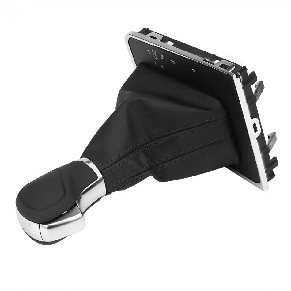 Автоматическая кожаная ручка переключения передач Gaiter Boot Cover черный для Golf Sportsvan- ручка переключения передач Ручка автомобильный Стайлинг
