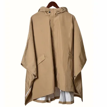 

Women Trench Spring / Summer 2020 New Simple Wind Loose Pleated Back Hooded Windbreaker Jacket