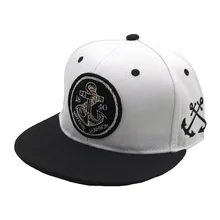 Четыре сезона Винтаж унисекс большой якорь значок кепки в стиле хип-хоп для мужчин женщин уличный танец рэп музыкальный солнце Snapback шляпы плоская кепка PY19