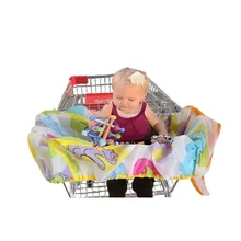 Cojín de viaje seguro y portátil para niños, Protector de silla de comedor, carrito de compras, supermercado, impresión de alta calidad