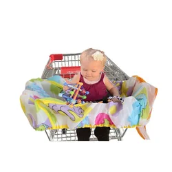 Coussin de chaise de salle à manger, impression de haute qualité, chariot de supermarché pour enfants, coussin de voyage Portable sûr 