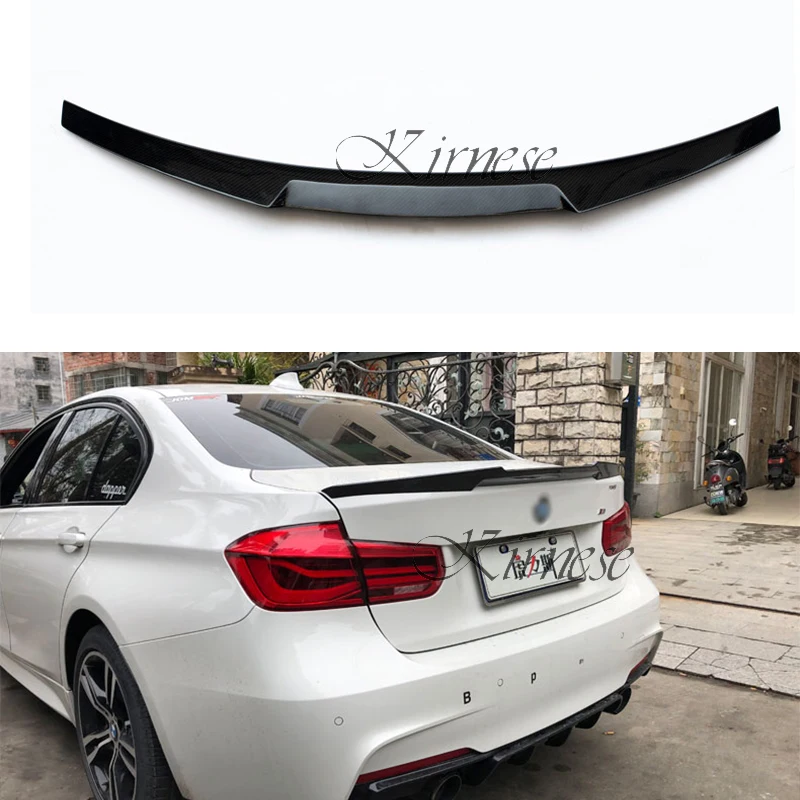 

Carbon Fiber M Style Rear Trunk Spoiler Wing For BMW F30 3 Series Sedan & F80 M3 2013-2018 Rear Wing Spoiler Lip Car Styling