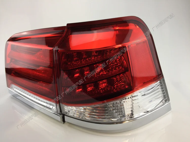 Автомобильный Стайлинг для Lexus LX570 2012- задний светильник s светодиодный задний светильник DRL+ тормоз+ Реверсивный+ Желтый поворотный задний фонарь