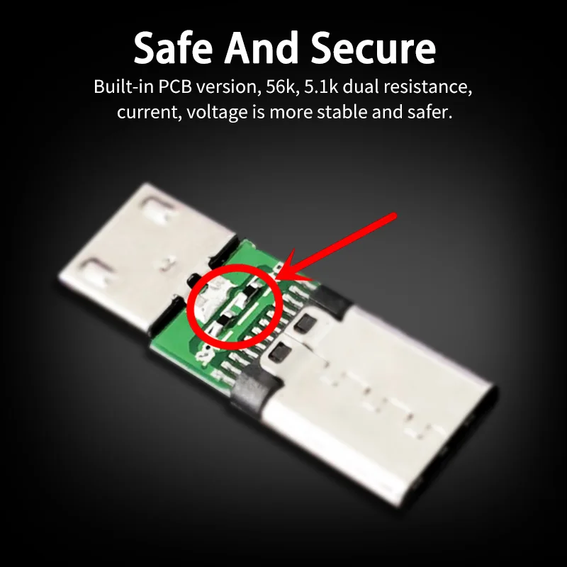 GUUGEI Mobile Phone Adapter Micro USB To USB C Data Card Conversion Head OTG3.1 Microusb Connector For Xiaomi 4C /LeTV /Huawei