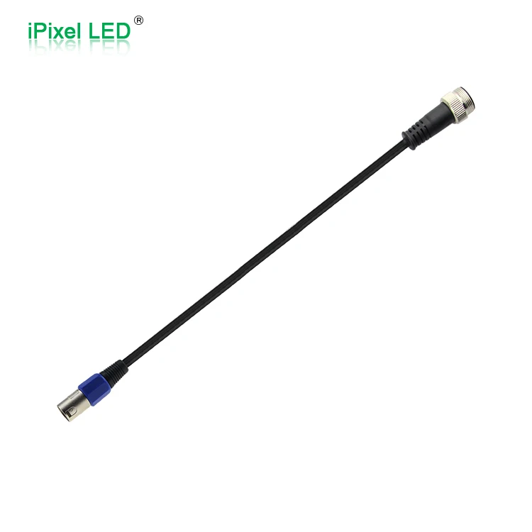 XLR T тип водонепроницаемый разъем для DMX512 пикселей светодиодов с контроллером Artnet