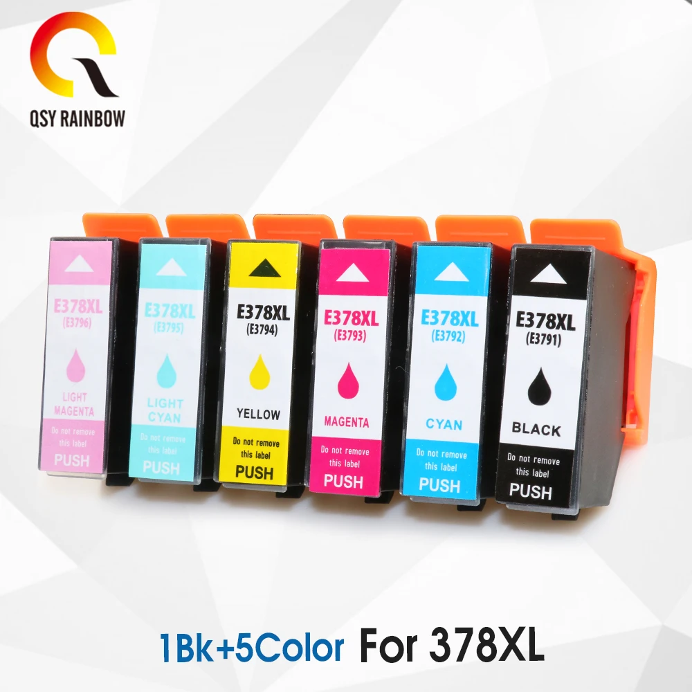 Cartucho de repuesto para impresora EPSON 378XL, recambio para impresora  EPSON 378XL, E3791, Expression Photo XP 8600, XP 8605, XP8600, XP8505,  XP8605|Cartuchos de tinta| - AliExpress