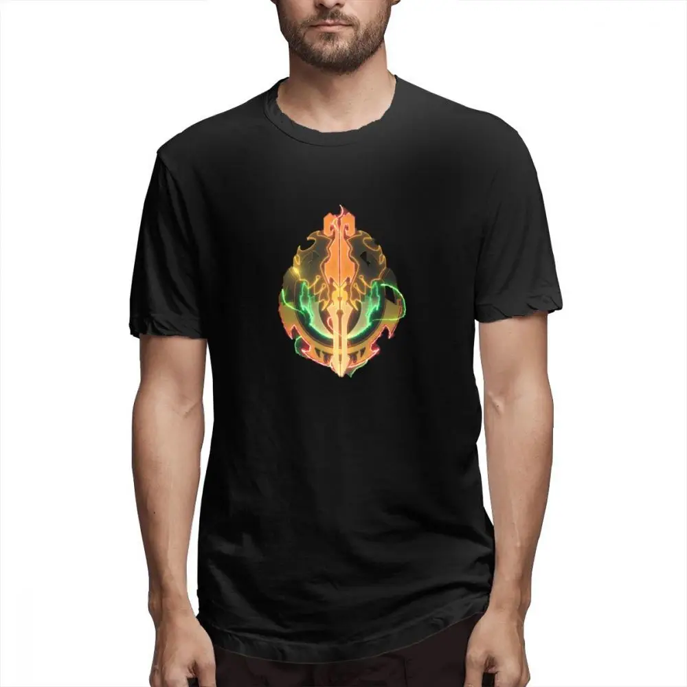 Men T-Shirts Summer Men's Short Sleeve T-shirt Casual Cotton Cool Overlord printing t shirt men tee shirt Fun 5XL