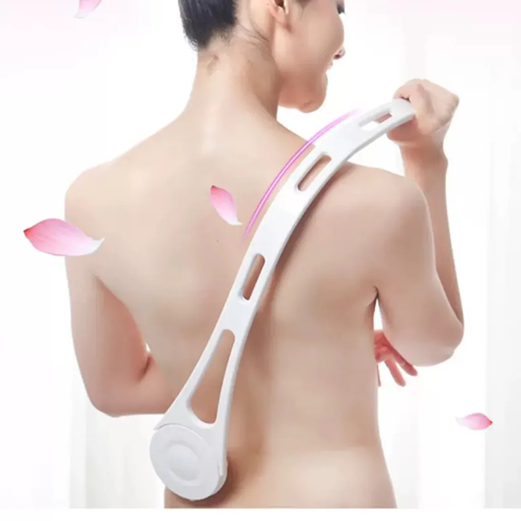 Многофункциональная щетка для ванны, душа, задняя губка, щетка, Три Насадки, длинная ручка, мыло для спа, очиститель, ванная комната, набор для ванны, аксессуары