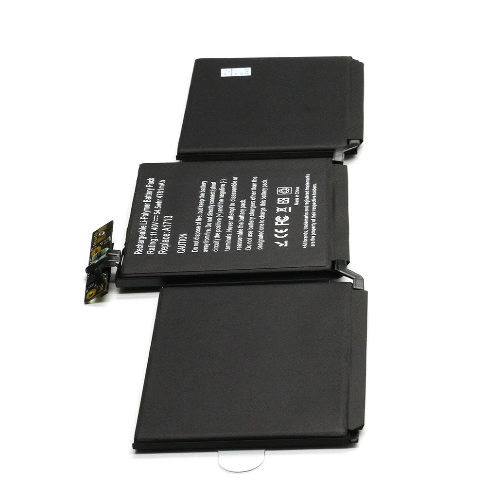 ApexWay A1713 11,4 V 54.5Wh Аккумулятор для ноутбука Apple MacBook Pro 13 ''A1708( лет
