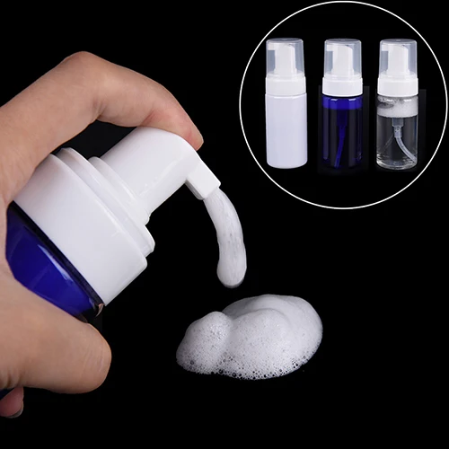 

1Pc 100ml 3 Colors PET Foaming Spray Bottle Plastic Foam Pump Soap Dispenser Bottle