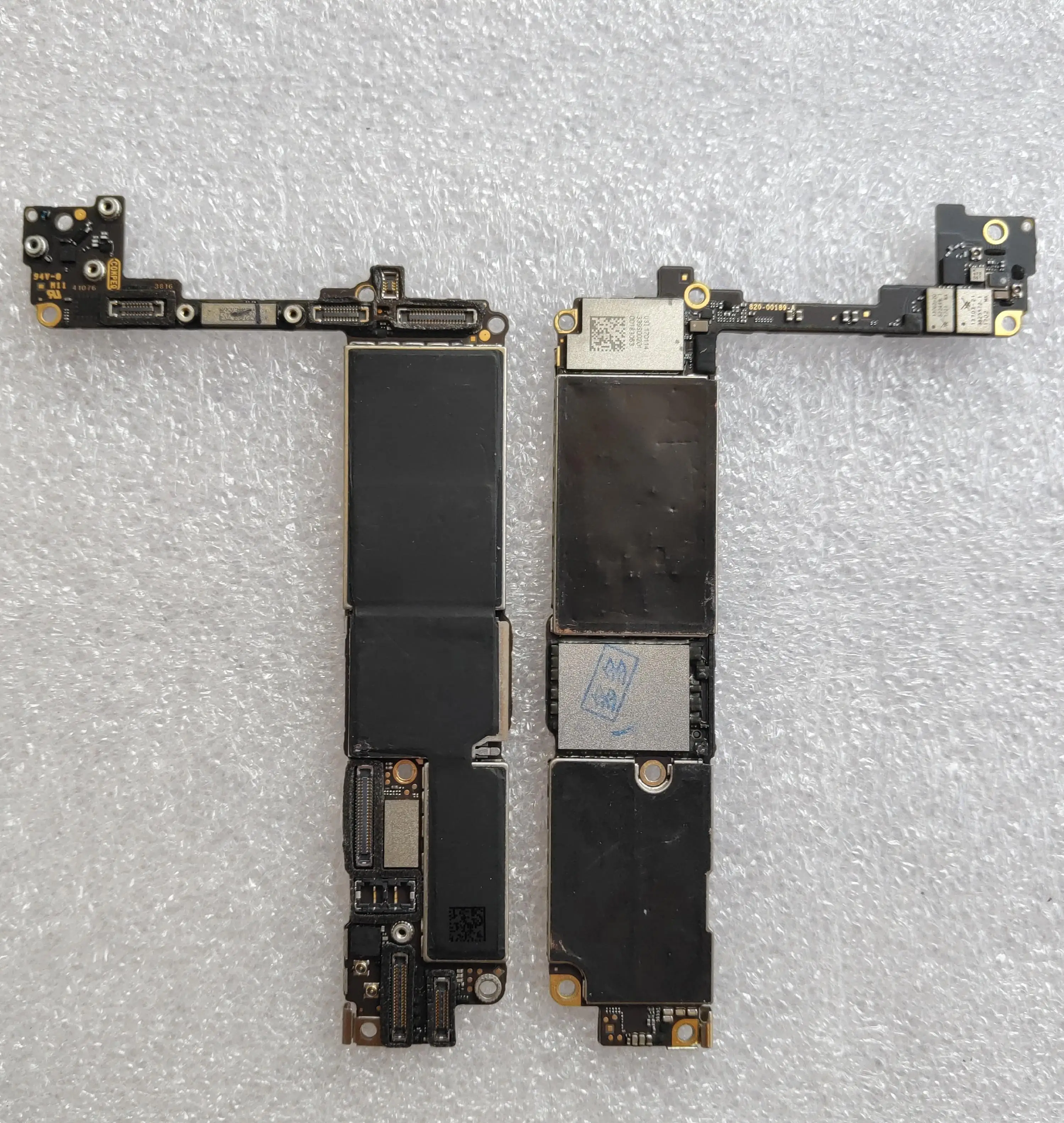 Оригинальная б/у материнская плата для iPhone 7 7G 32 ГБ Intel Qualcomm iCloud без Touch ID есть все