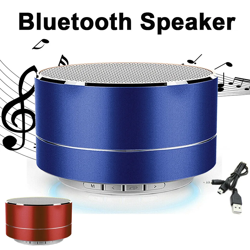 1X SPEAKER 3W Led Wirelwss Mnin Bass BT 3.0 Portable Speakers For