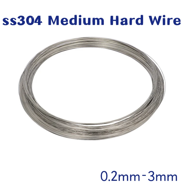 Stainless Steel Wire Jewelry Making  Stainless Steel Wire Beads - 1  Roll/lots - Aliexpress