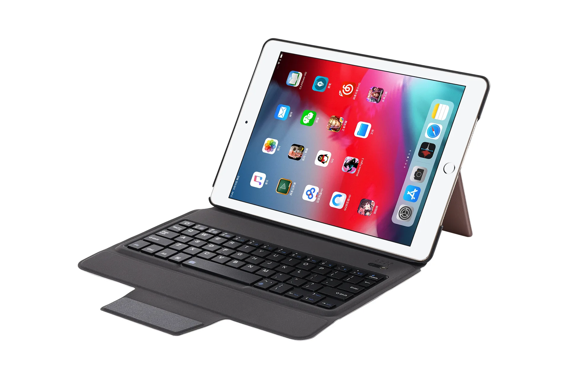 

2019 New iPad Air3 10.5 Tablet PC Bluetooth Keyboard Pro10.5 Wireless Keyboard Leather Sheath Factory