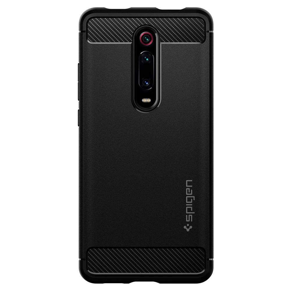 Matte Black SPIGEN Xiaomi mi 9T Pro/mi 9 T/Red mi K20 Pro/Red mi K20 Чехлы прочные бронированные матовые черные S53CS26403 - Цвет: Matte Black
