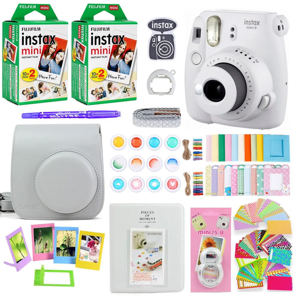 Fujifilm Instax Mini 9 мгновенная фотопленка бумажная камера плечевой ремень сумка Печать