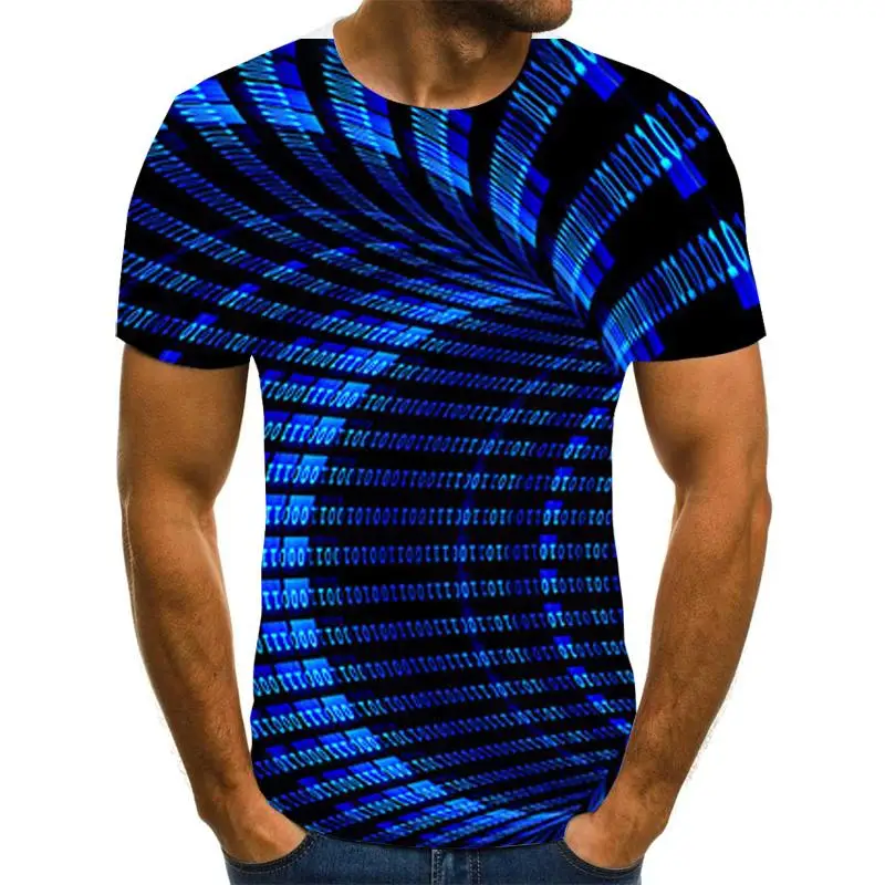 Vertigo Hypnotic 3d Tee Shirt Men's Summer T shirt 3D Printed Tshirts ...