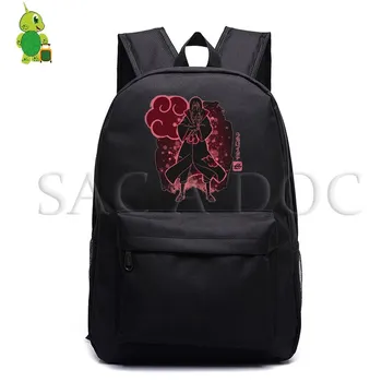

Naruto Akatsuki Itachi Kakashi Fluorescence Backpack for Teenagers School Bags Women Men Laptop Backpack Travel Shoulder Bags