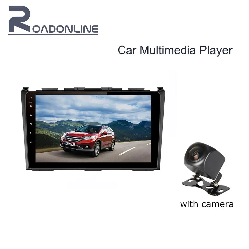 Flash Deal 2din 9"Android 8.1 car radio,GPS navigation suitable for2010 CRV stereo multimedia player,DVD,RDS,MP3,MP4,Bluetooth 3