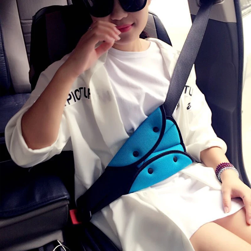 

universal Car Adjuster Car Safety Belt Adjust Device Triangle Baby Child Protection Baby Safety Protector Car accessories