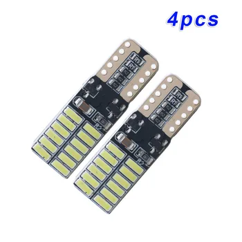 

Lamp LED Light Replacement Set Car 4Pcs Ultra thin Super bright DC 12V