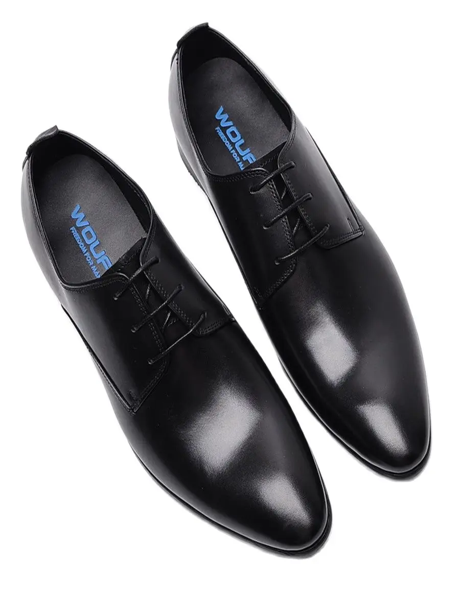 Generisch Chaussures D'affaires Pour Homme - Noir - En Cuir Verni