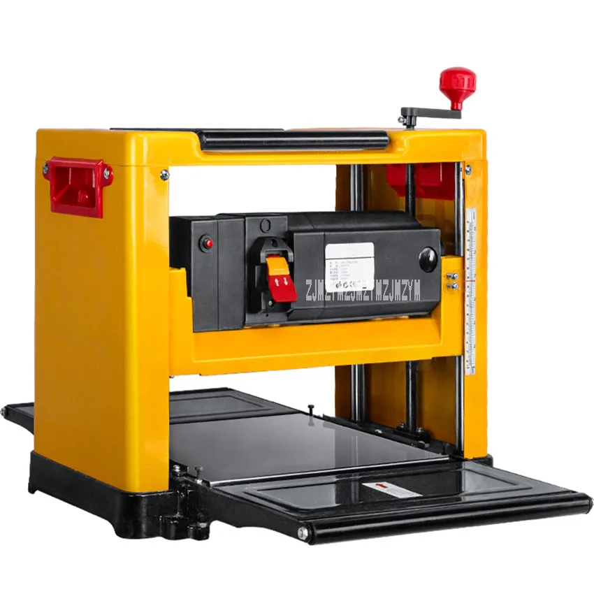 M1B-LS-3301 Electric Wood Planer Multifunctional 13-Inch Woodworking Planer Small Household Table Planer 220V 2000W 8000r/min