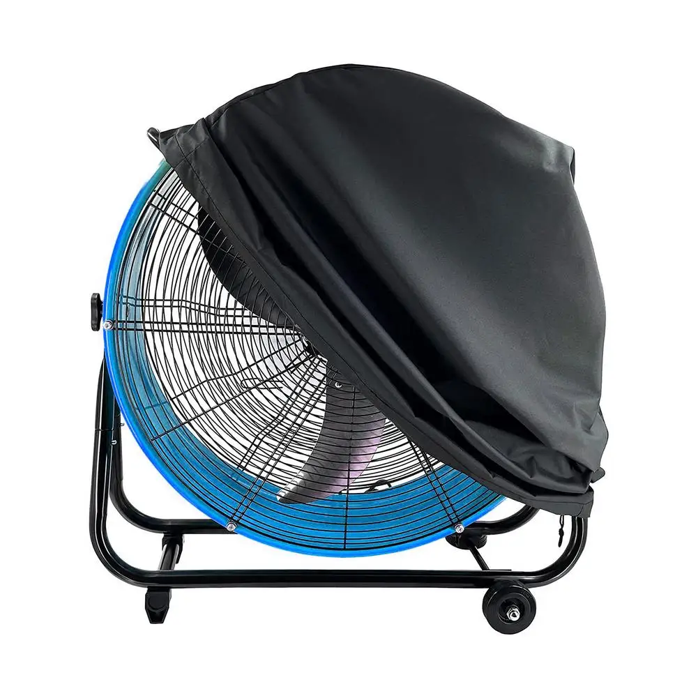 Industrial Fan Dust Cover Waterproof Fan Cover 24 Inch Electric Protective Blower Dust Rain Snow