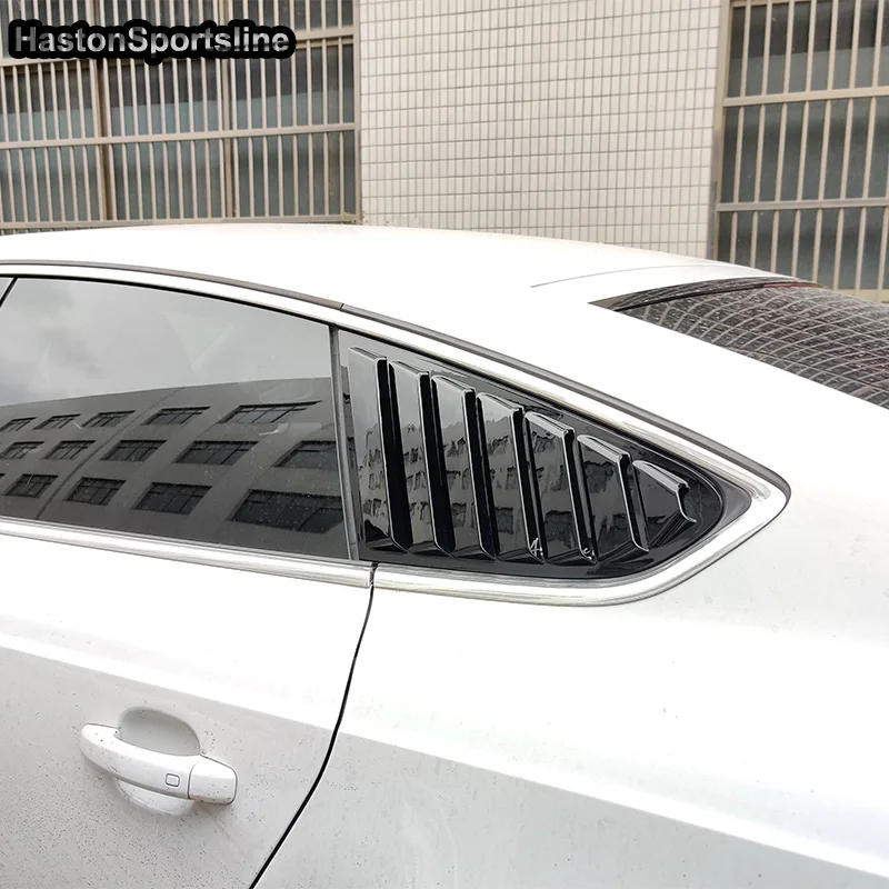 A5 заднее стекло крыло черный глянец боковой вентиляционный щит для Audi A5 4 двери 2008