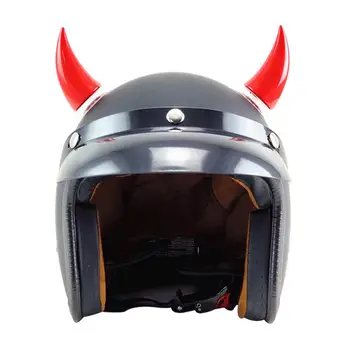

Universal Motorcycle Helmet Rubber Suction Cup Devil Horn Headwear Decoration