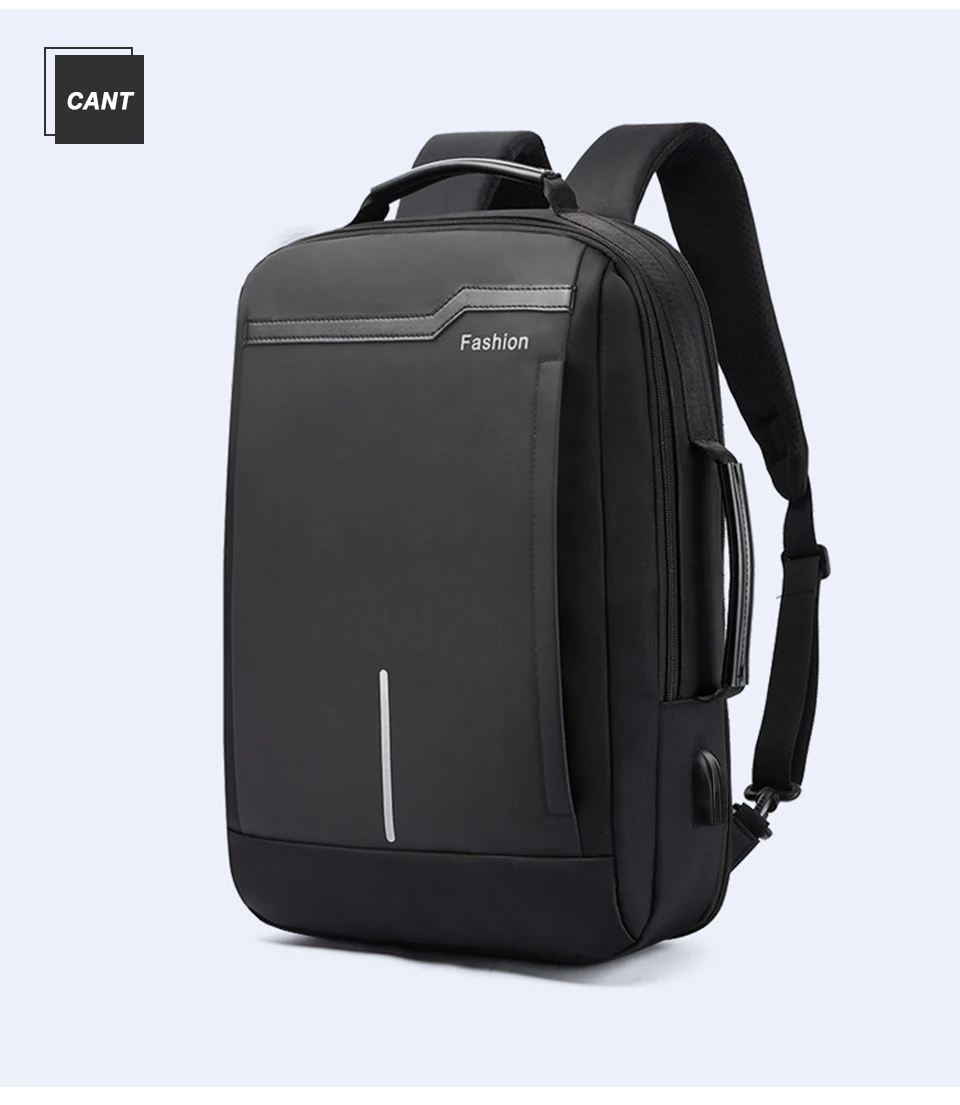 Laptop Backpack 15.6 Inch Men's Business Waterproof Notebook Bags Pack Travel USB Charging Male School Bagpack Anti Theft RFID (16)
