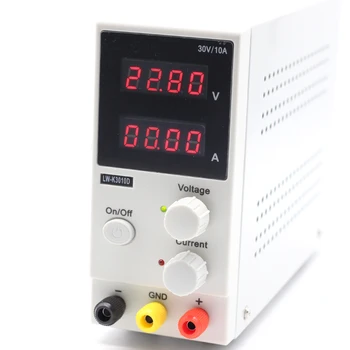 

4 bit Mini Adjustable Digital DC power supply 30V 10A Laboratory Switching Power supply K3010D laptop phone repair Rework New