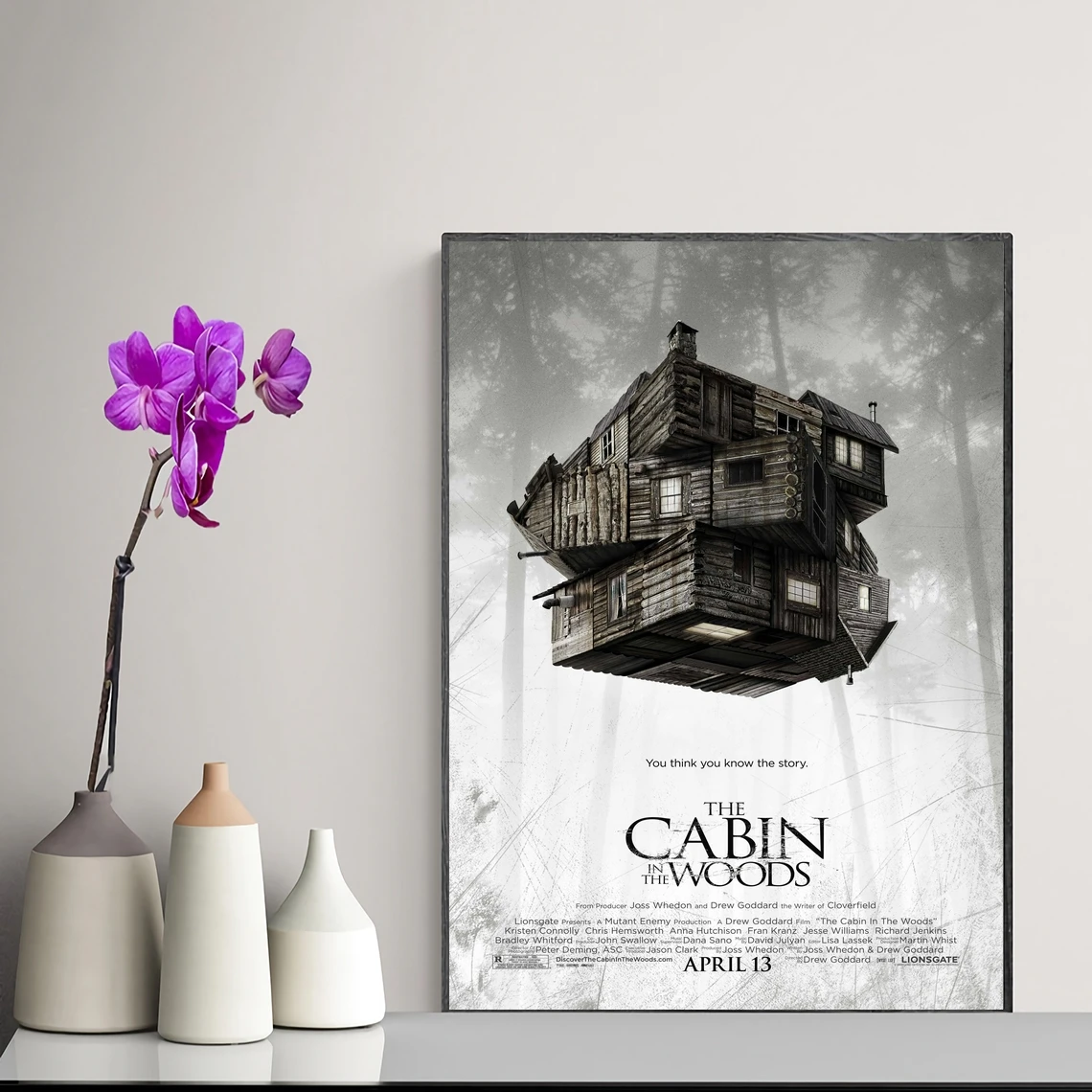 

Постер из фильма «домик в лесу», Художественная печать, классический фильм, популярный постер на холсте, украшение для дома, настенная живопись, без рамки