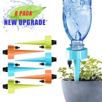 

1/6/12Pcs Upgraded Self-contained Auto Drip Irrigation universal Watering System Automatic Watering Spike for Plants Flower