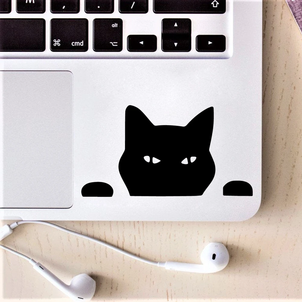 Классический Кот наклейка для трекпада ноутбука Съемная s Art Decoration Diy Home Decor |