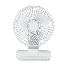 The New Mini Fan Mute USB Charging Fan Student Office Home 4000 MAh Creative Ins Wind Desktop Cooking Fans Adjustable Head