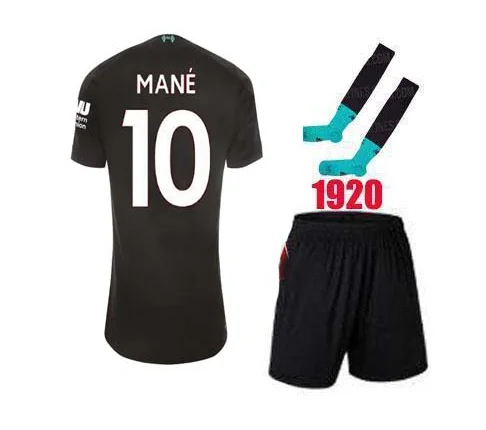 19 20 Детский комплект Liverpoolea jersey M. SALAH FIRMINO MANE VIRGIL HENDERSON ROBERTSON KEITA/Детский комплект Футбольная Футболка - Цвет: kids
