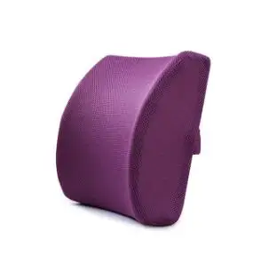 purple Ортопедическая стелька для машины, офиса, дома подушка для стула для задней кости Sciatica Нижняя для облегчения боли в спине - Цвет: purple