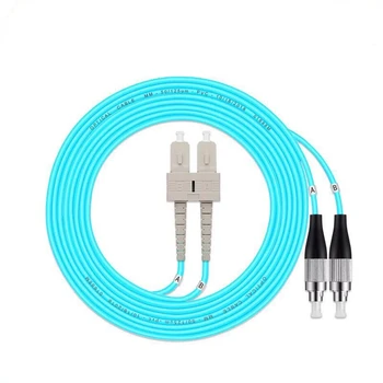 

FC/UPC-SC/UPC Multi-Mode OM3 Fiber Cable Multimode Duplex Fiber Optical Jumper Patch Cord 3M 5M 10M 25m
