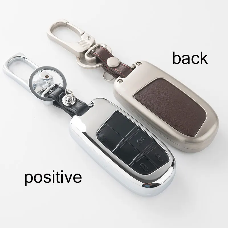 Кожаный чехол с дистанционным управлением для автомобиля Jeep Grand Cherokee SRT Renegade Wrangler