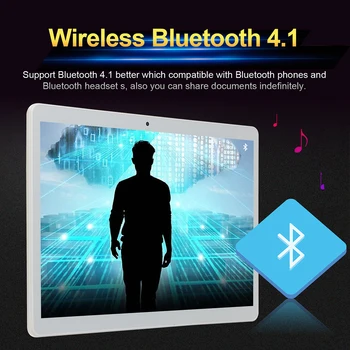 

10.1 Inch Rechargeable WIFI GPS Portable Tablet PC HD Bluetooth Smart Color Screen Dual Camera Kids Adults Quad Core For Android