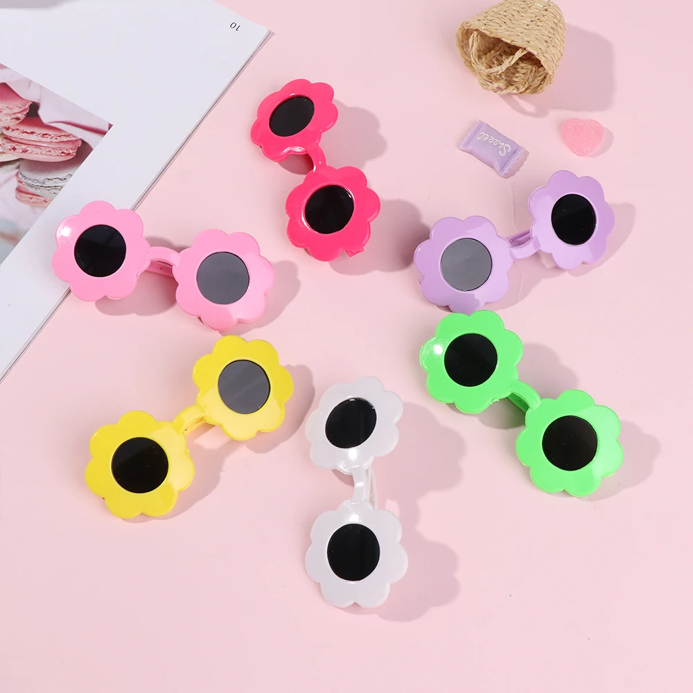 Plastic Sunflower Sunglasses for 60cm Dolls