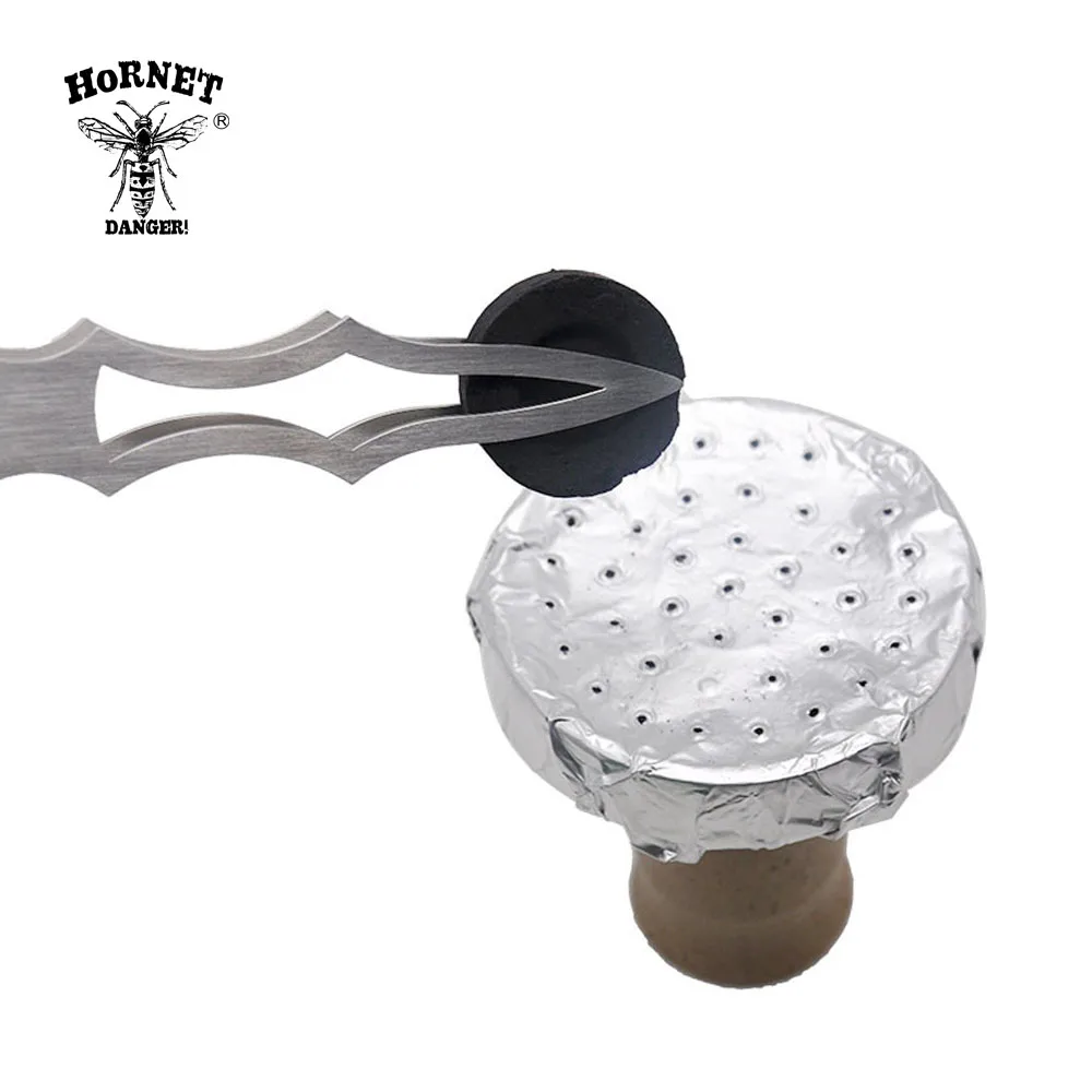 HORNET Премиум нержавеющая сталь кальян щипцы зажим для пинцета уголь 255 мм Narguile Chicha