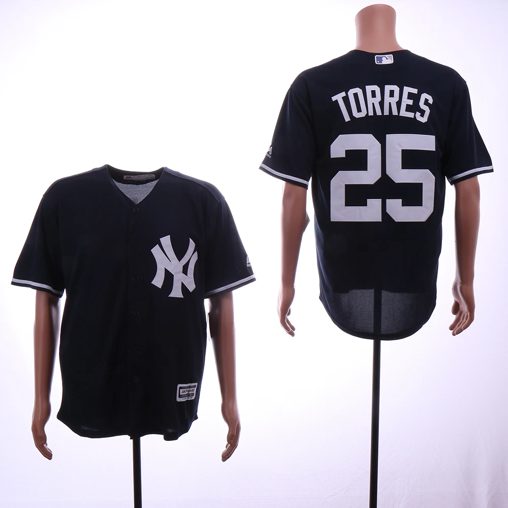 Men's New York Aaron Judge Giancarlo Stanton Gary Sanchez Didi Gregorius Gleyber Torres FLEX& Cool Base Player Jersey - Цвет: Бежевый