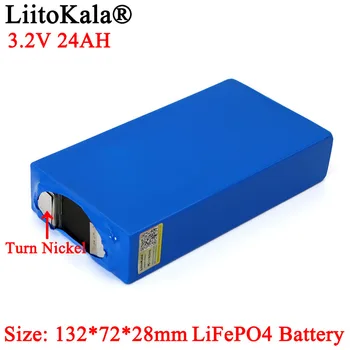 

3.2V 24Ah battery pack LiFePO4 phosphate Large capacity 24000mAh Motorcycle Car motor batteries modification+Turn Nickel