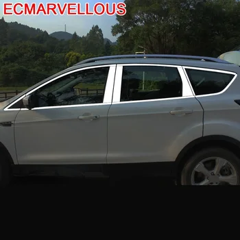 

Auto Window Body Rear Panels Foot Pedal Automobile Chromium Decorative Car Styling Decoration 13 14 15 16 17 18 19 FOR Ford Kuga