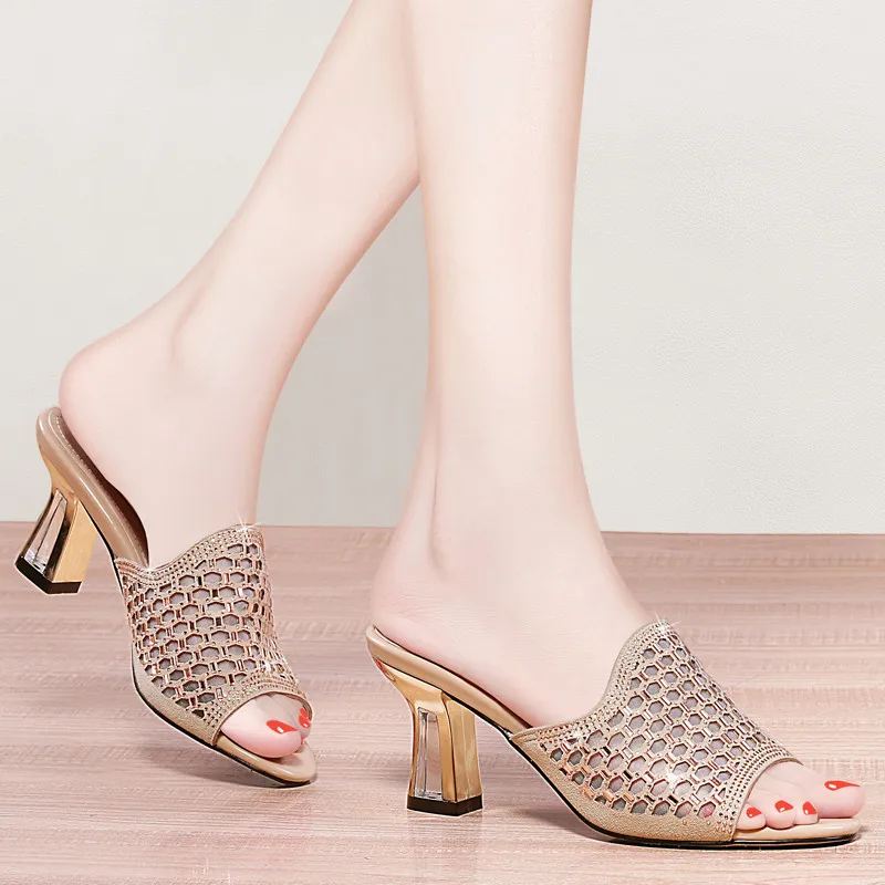 

Neb angel 2019 New Style Summer Korean-style Versatile Sandals Women's Outer Wear-Style Fish Mouth WOMEN'S Shoes Single-strap Sl