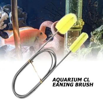 

Aquarium Cleaning Brush Wide Scope of Application Practical Simple Double Ended Filter Host Pipe Stainless Steel Brushes