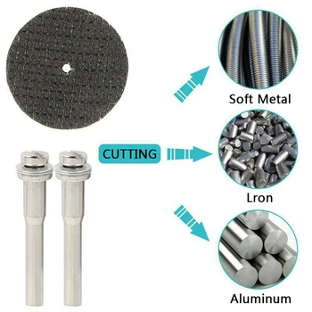 

42pcs/set Saw Blades Diamond Cutting Discs With Rod Wheel Saw Blades Set & Drill Bit For Rotary Tools